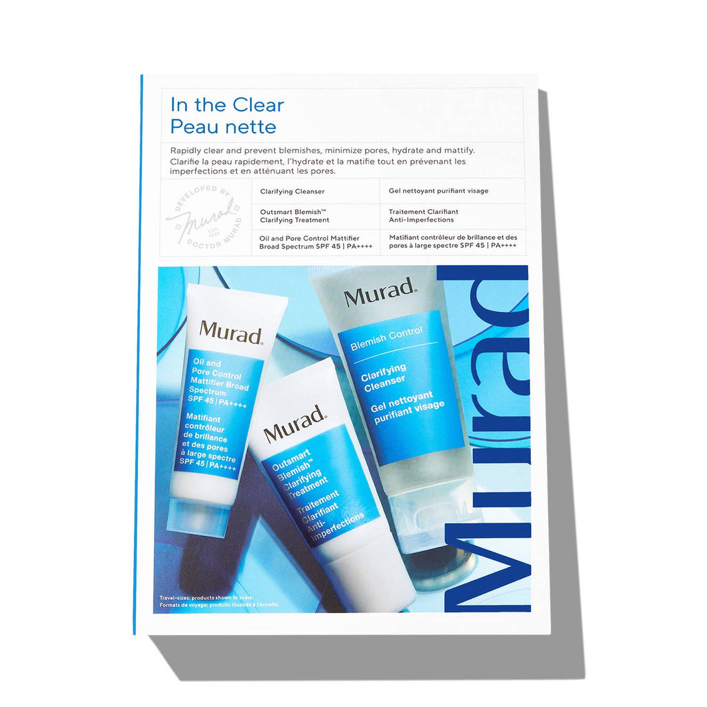 Murad 'In the Clear' Travel Size Skincare Gift Set